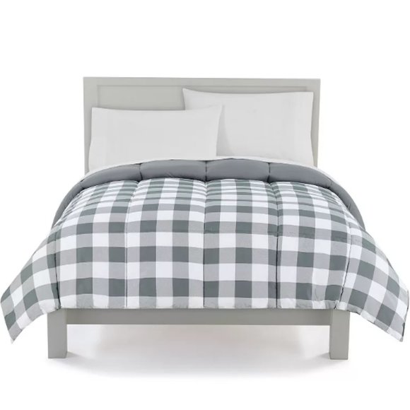 Down-Alternative Reversible Comforter - Picture 1 of 1